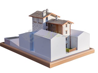 Rustico in Vendita a Morgex, zona Villair, 160'000&euro;, 312 m²