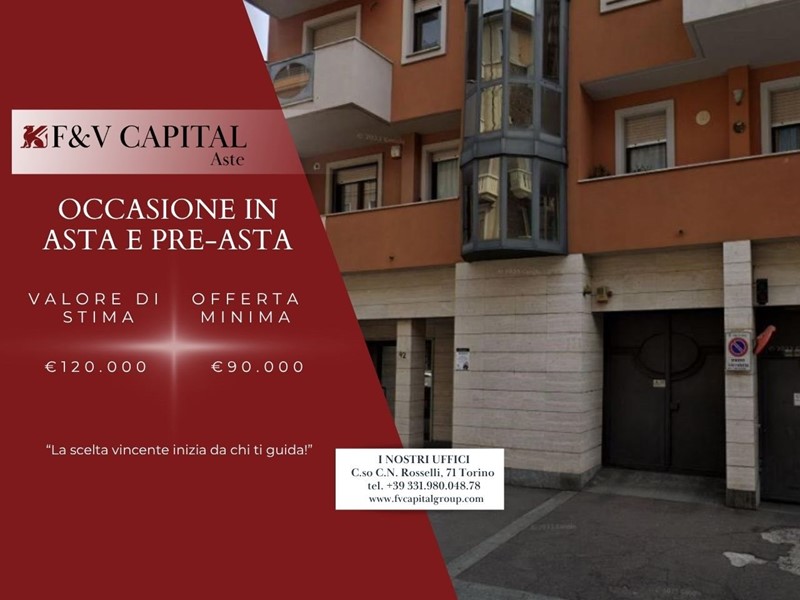 Appartamento in Vendita a Torino, 90'000€, 71 m²