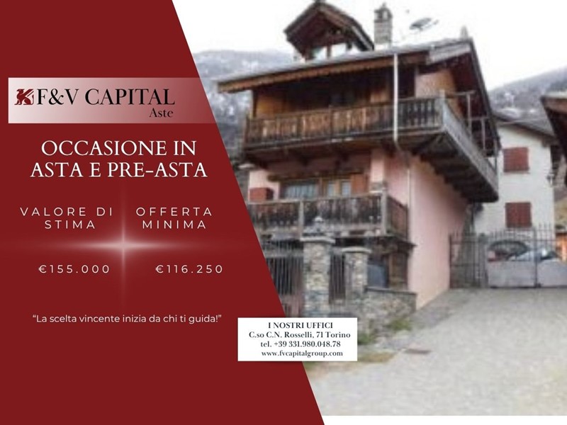 Quadrilocale in Vendita a Salbertrand, 116'250€, 116 m²