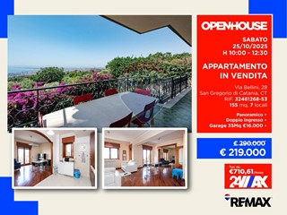 Appartamento in Vendita a San Gregorio di Catania, 219'000€, 155 m²