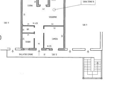 Quadrilocale in Vendita a Alessandria, zona Valmadonna, 11'486€, 77 m²