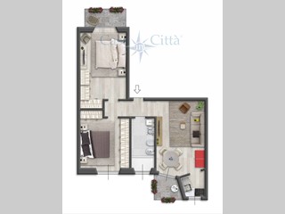 Trilocale in Vendita a Milano, 325'000€, 70 m²