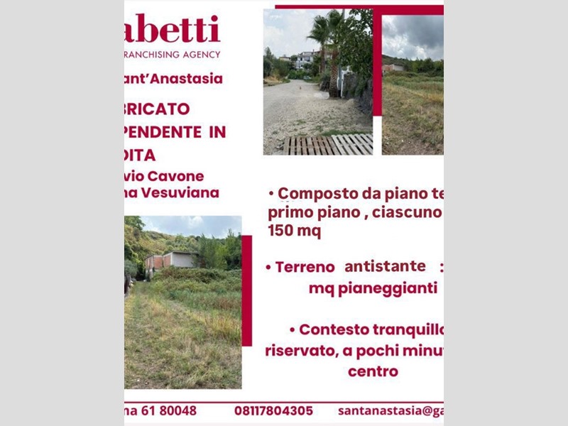 Casa Indipendente in Vendita a Somma Vesuviana, 150 m²