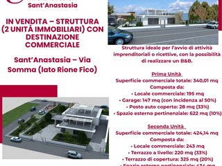 Attività commerciale in Vendita a Sant'Anastasia, 764 m²