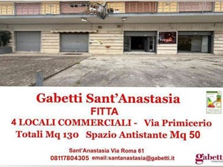 Attività commerciale in Affitto a Sant'Anastasia, 130 m²