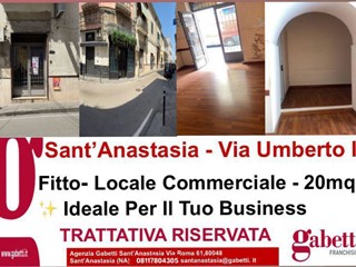 Attività commerciale in Affitto a Sant'Anastasia, 20 m²