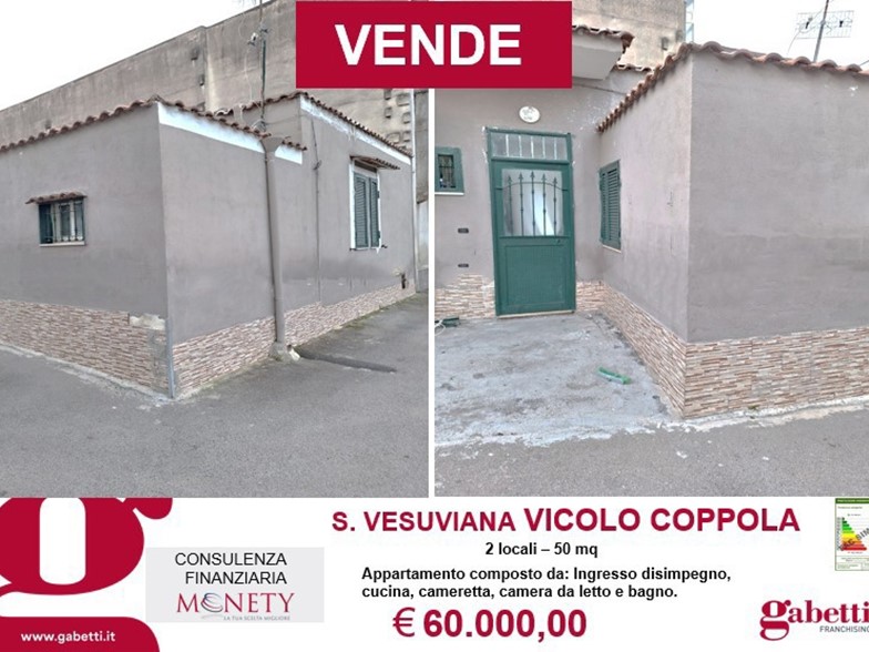Bilocale in Vendita a Somma Vesuviana, 60'000€, 50 m²
