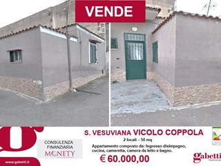 Bilocale in Vendita a Somma Vesuviana, 60'000€, 50 m²
