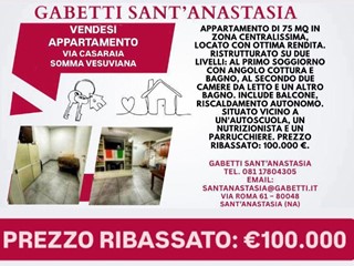 Bilocale in Vendita a Somma Vesuviana, 100'000&euro;, 75 m²