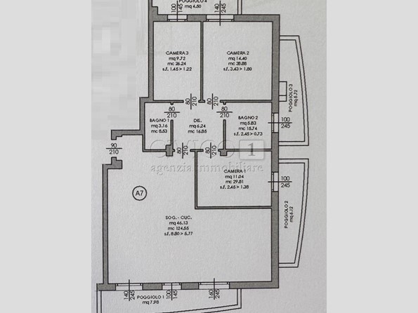 Appartamento in Vendita a Saccolongo, 245'000€, 140 m², con Box