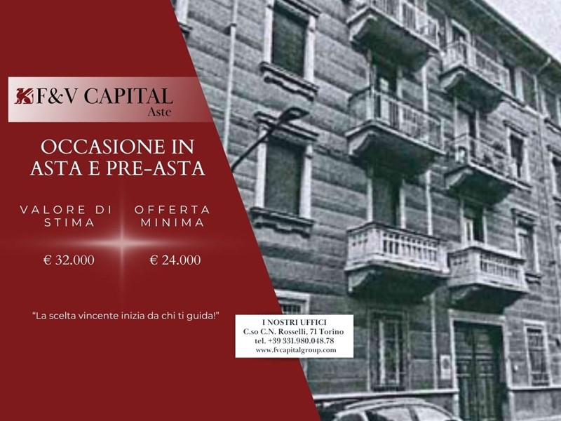 Quadrilocale in Vendita a Torino, 24'000€, 64 m²