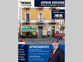 Trilocale in Vendita a Catania, 120'000&euro;, 118 m²