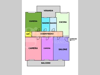 Quadrilocale in Vendita a Bacoli, 325'000€, 100 m²