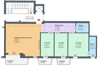 Quadrilocale in Vendita a Padova, 500'000€, 110 m²