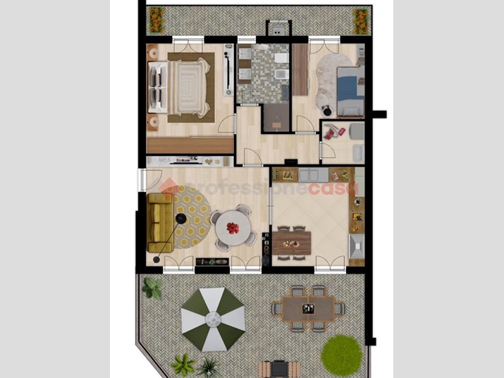 Appartamento in Vendita a Cumiana, 149'000€, 85 m²