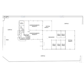 Capannone in Vendita a Castelnuovo Scrivia, 1'790'164€, 5536 m²
