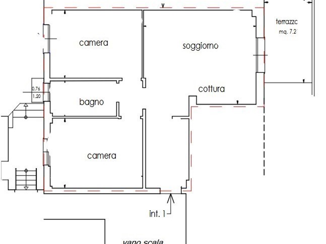 Quadrilocale in Vendita a Santo Stefano d'Aveto, 47'250€, 62 m²