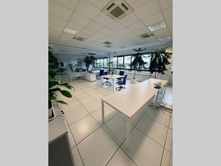 Ufficio in Affitto a Vergiate, 3'500€, 512 m², arredato, con Box