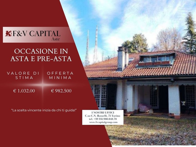 Villa in Vendita a Pecetto Torinese, 982'500€, 484 m²