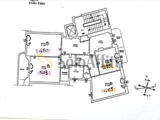 Appartamento in Affitto a Napoli, zona Centro - San Giuseppe, 1'900€, 120 m²