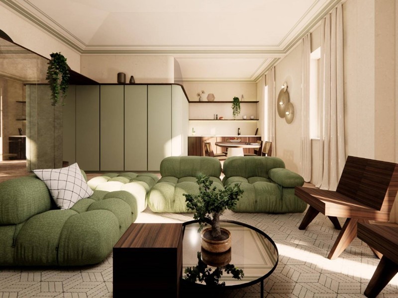 Quadrilocale in Vendita a Torino, 380'000€, 98 m²