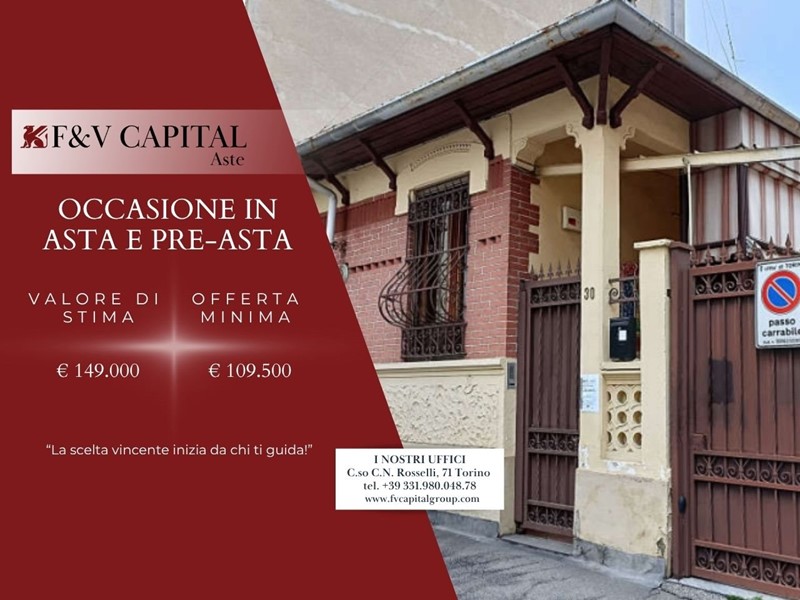 Villa in Vendita a Torino, 109'500€, 85 m²