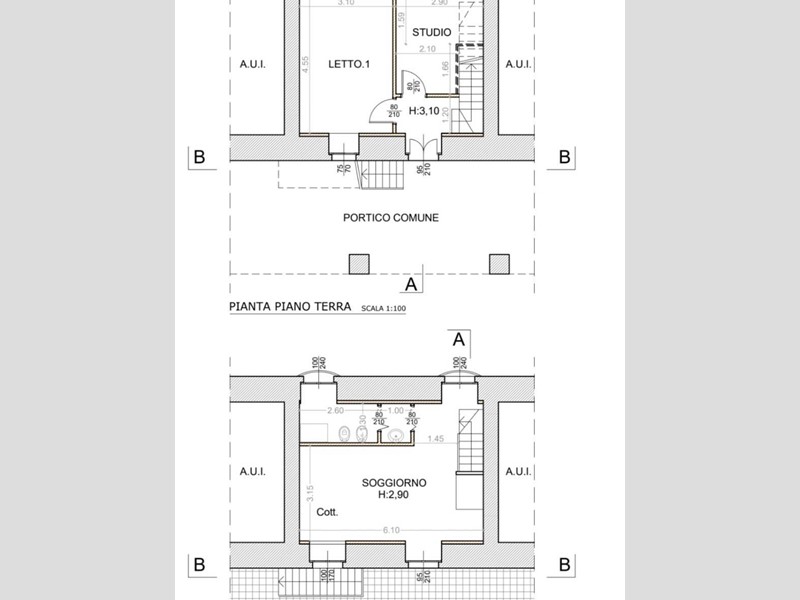 Trilocale in Vendita a Cornate d'Adda, 165'000€, 85 m²