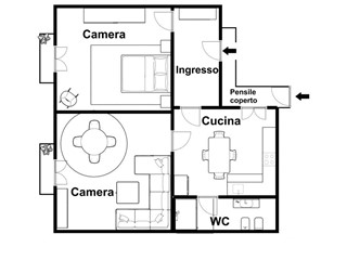 Bilocale in Vendita a Napoli, 280'000€, 100 m²