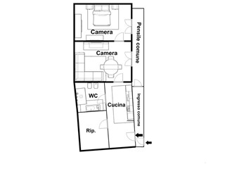 Bilocale in Vendita a Napoli, 170'000€, 80 m²