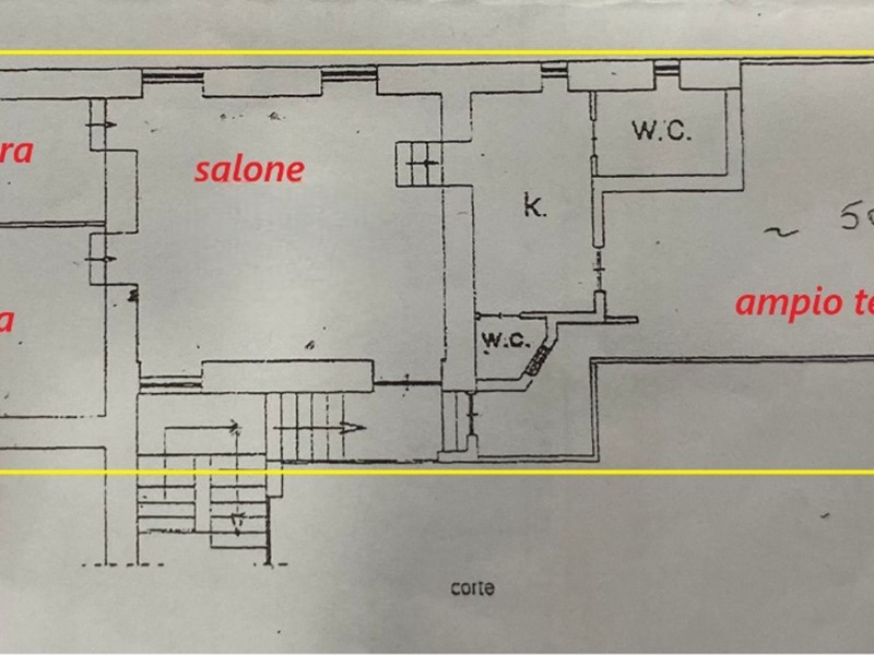 Trilocale in Vendita a Giugliano in Campania, 45'000€, 120 m²