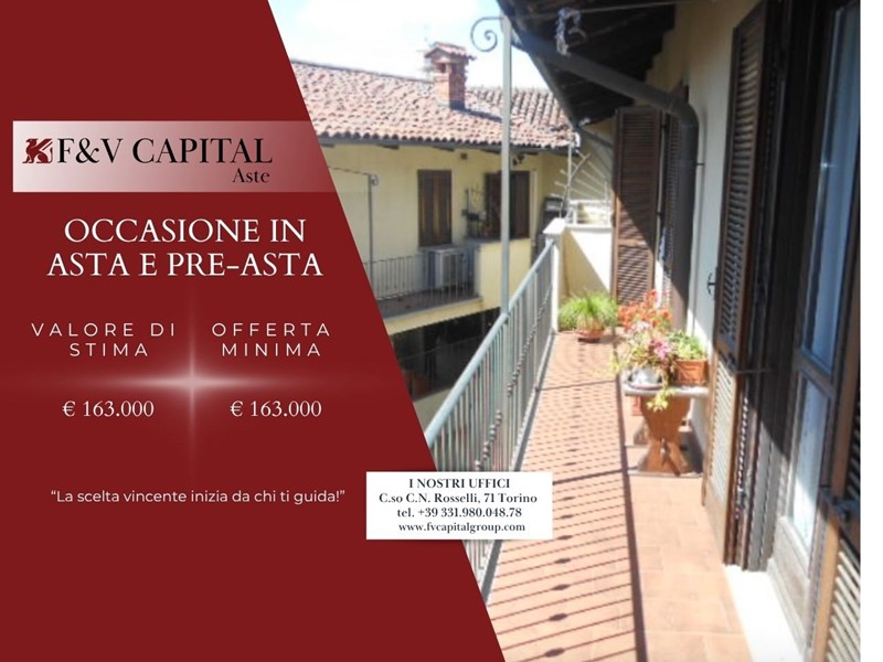 Appartamento in Vendita a Chieri, 163'000€, 133 m²