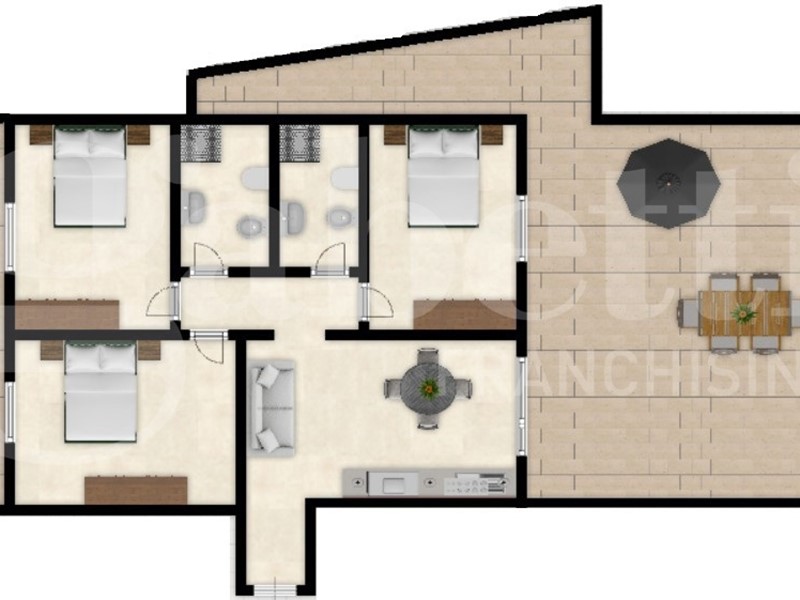 Quadrilocale in Vendita a Anzio, 210'000€, 80 m²