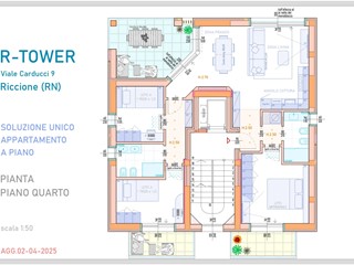 Quadrilocale in Vendita a Riccione, 1'050'000€, 120 m²