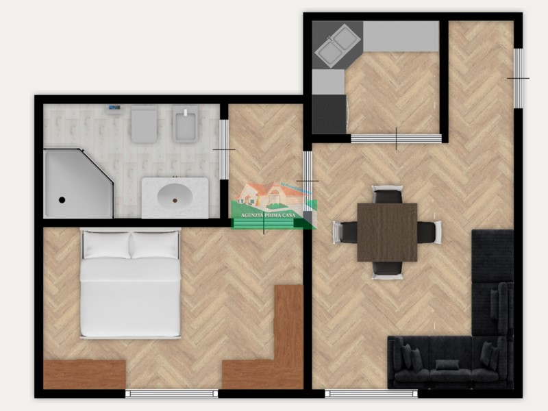 Bilocale in Vendita a Ravenna, 135'000€, 55 m²