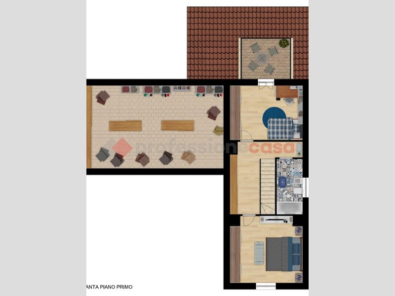 Villa in Vendita a Cantalupa, 348'000€, 350 m²