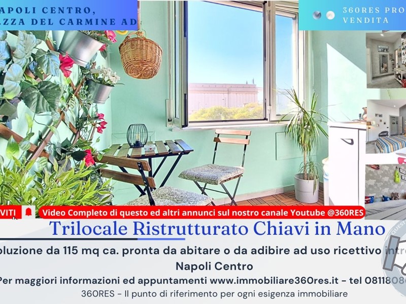 Trilocale in Vendita a Napoli, 235'000€, 116 m²