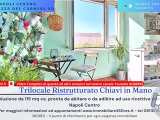 Trilocale in Vendita a Napoli, 235'000€, 116 m²
