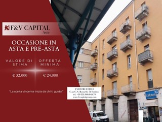 Bilocale in Vendita a Torino, 24'000€, 44 m²
