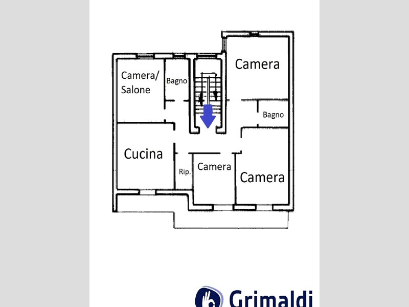 Appartamento in Vendita a Sant'Antimo, 128'000&euro;, 160 m²