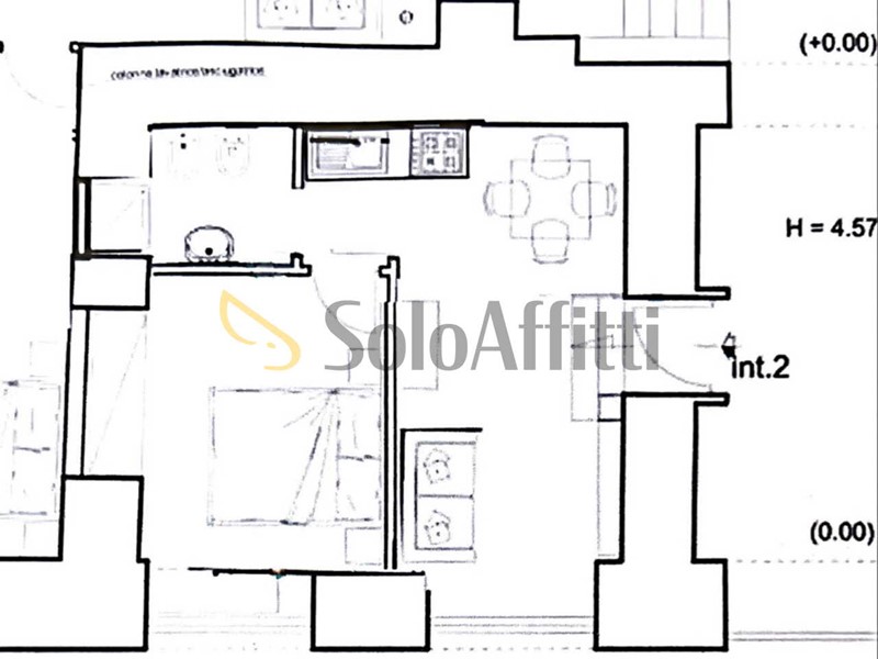 Bilocale in Affitto a Napoli, zona Mercato, 700€, 28 m², arredato