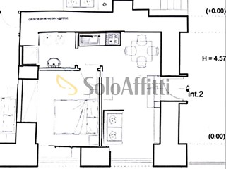 Bilocale in Affitto a Napoli, zona Mercato, 700€, 28 m², arredato