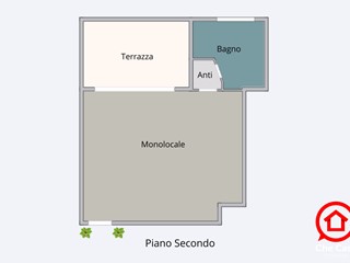 Monolocale in Vendita a Cesena, zona Torre del Moro, 120'000€, 40 m², arredato
