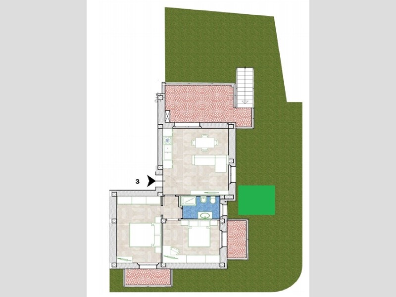 Quadrilocale in Vendita a Carrara, zona MARINA DI CARRARA, 280'000€, 75 m²