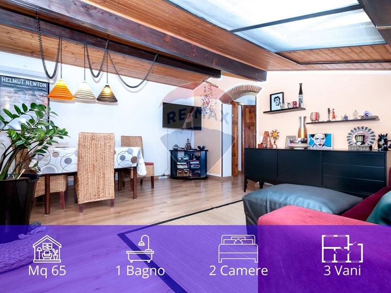 Trilocale in Vendita a Livorno, 98'000€, 65 m²