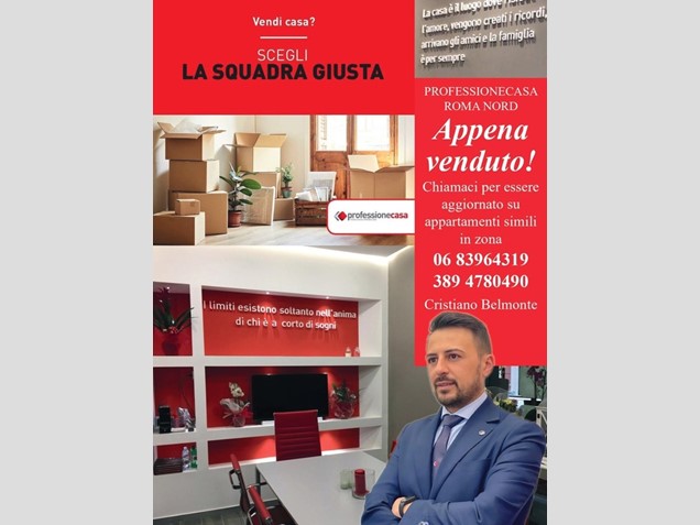 Trilocale in Vendita a Roma, 595'000&euro;, 73 m²