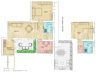Quadrilocale in Vendita a Palermo, 265'000€, 103 m²