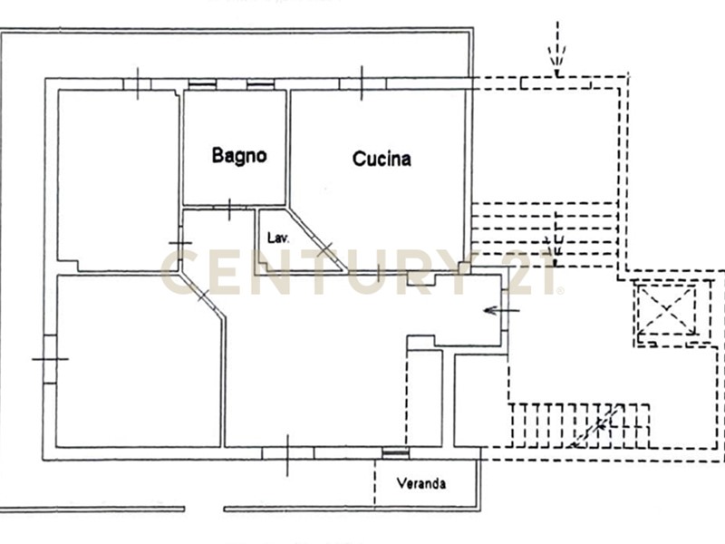 Trilocale in Vendita a Catania, 169'000&euro;, 97 m²