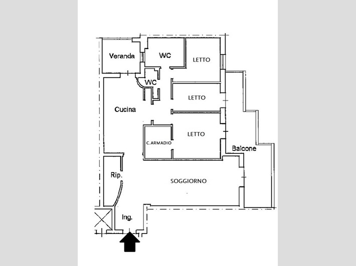 Quadrilocale in Vendita a Monopoli, 350'000&euro;, 135 m²