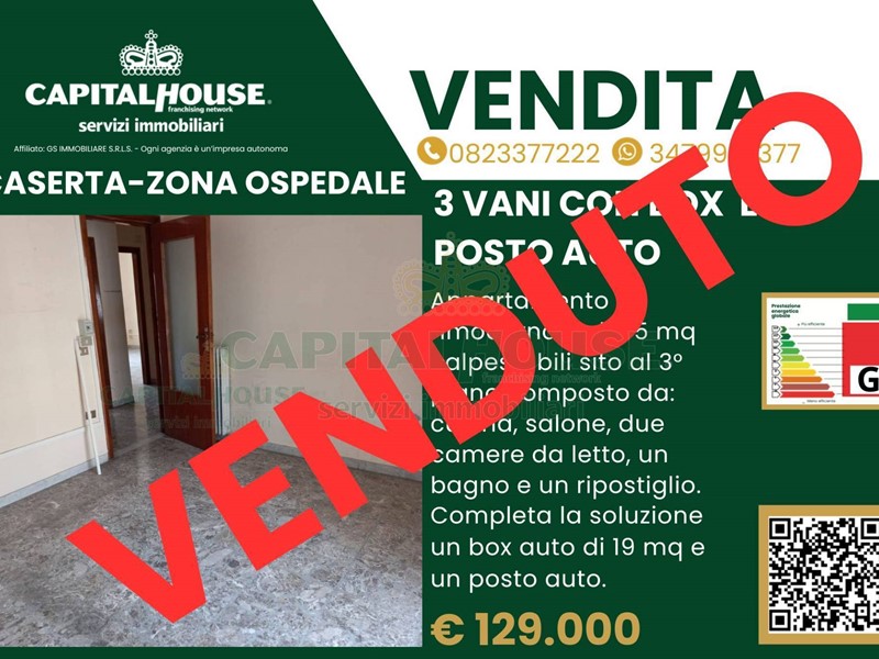 Trilocale in Vendita a Caserta, 129'000&euro;, 85 m²