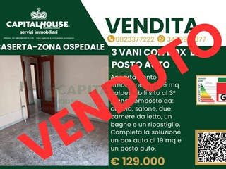 Trilocale in Vendita a Caserta, 129'000&euro;, 85 m²